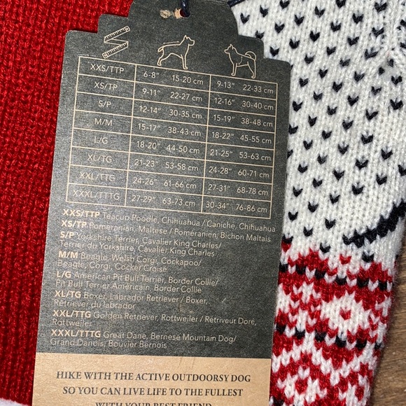 Dog Telluride Clothing Company Hooded Antler Dog Sweater New With